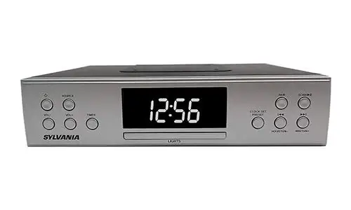 Product 6 Sylvania SKCR Under Cabinet Clock Radio