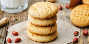 peanut butter almond flour cookies XS