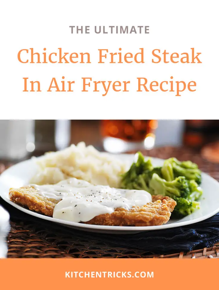 Chicken fried steak air fryer XS