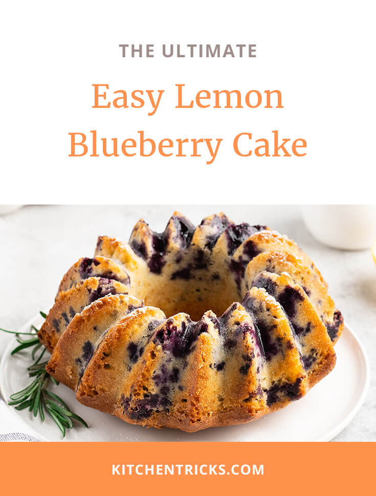 Easy Lemon Blueberry Cake 2 XS