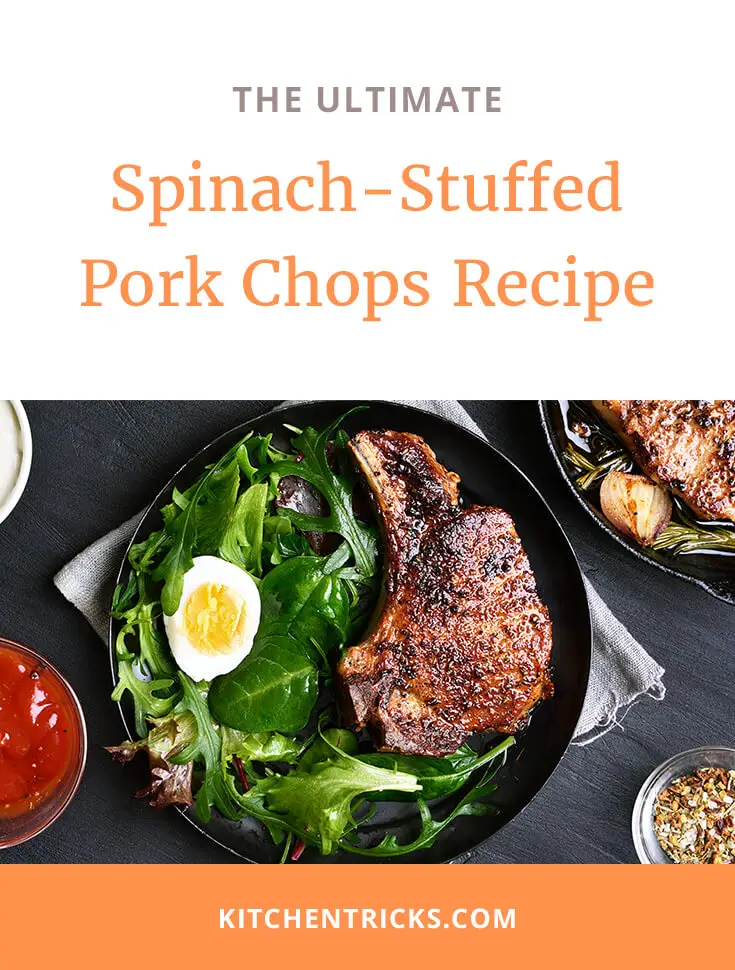 air fryer spinach pork chops recipe 2 XS