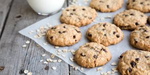 almond flour oatmeal chocolate chip cookies recipe XS