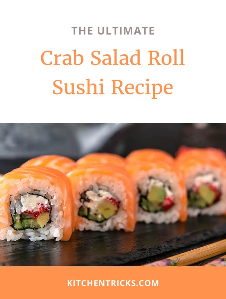 crab salad roll sushi recipe 2 XS