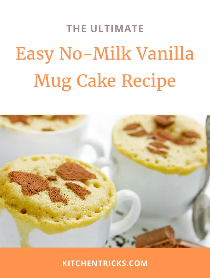 easy no milk vanilla mug cake recipe 2 XS