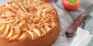 vegan gluten free apple cake recipe XS