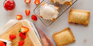 vegan strawberry pop tarts recipe XS