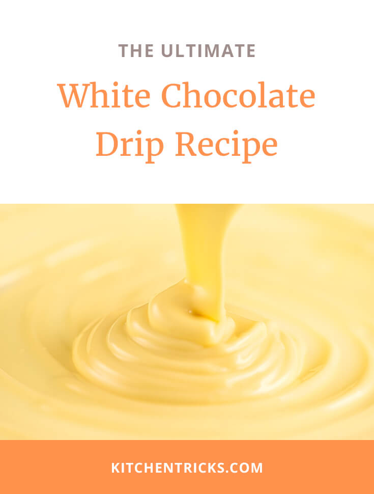 white chocolate drip recipe recipe XS