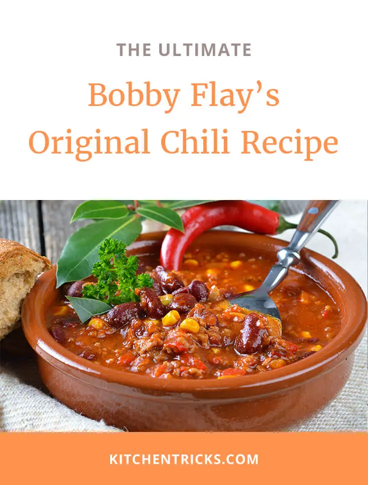 Bobby Flay’s Original Chili Recipe 2