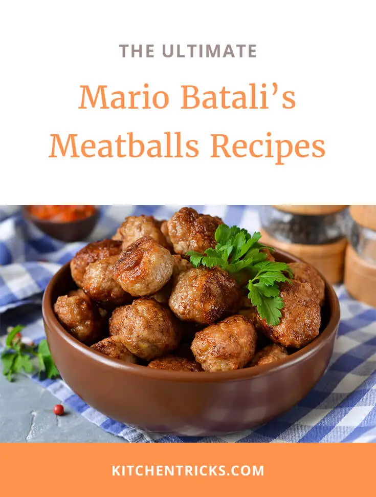 Mario Batali’s Meatballs Recipes 2