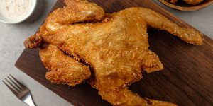 Deep-Fried Whole Chicken Recipe
