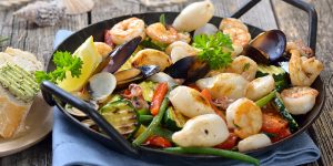 Seafood Pan Roast Recipe