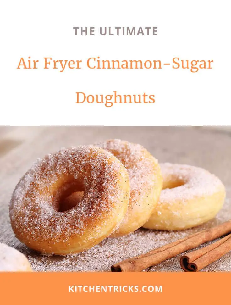 Air Fryer Cinnamon-Sugar Doughnuts-2