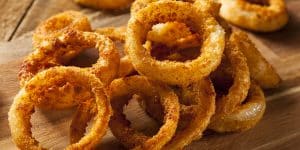 Air Fryer Spicy Onion Rings