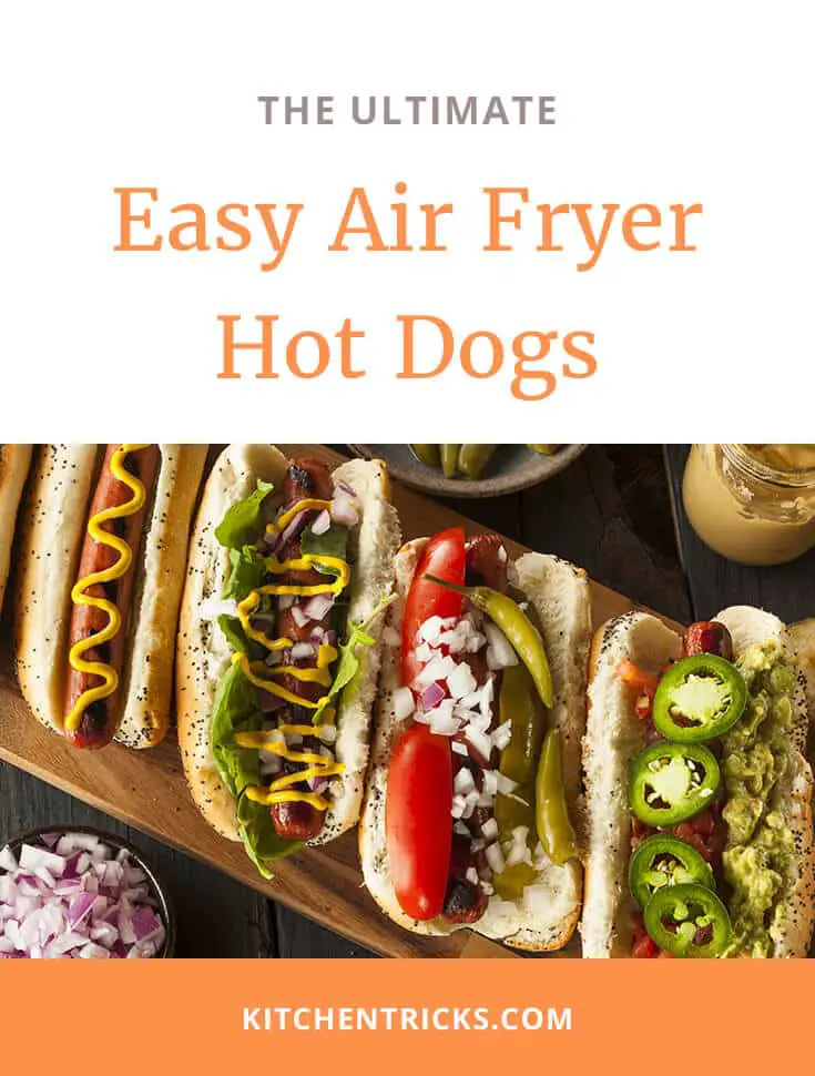 Easy Air Fryer Hot Dogs-2