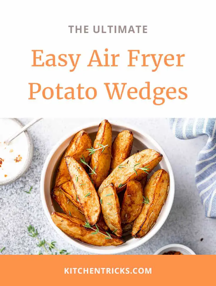 Easy Air Fryer Potato Wedges-2
